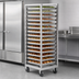 Thumbnail image #3 for Dinex Roll-In Refrigerator Rack for 20 Full-Size Sheet Pans