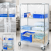 Thumbnail image #3 for 10-Gauge Clear Vinyl Wire Cart Cover with Zipper Flap, 18 x 48 x 63 Inches