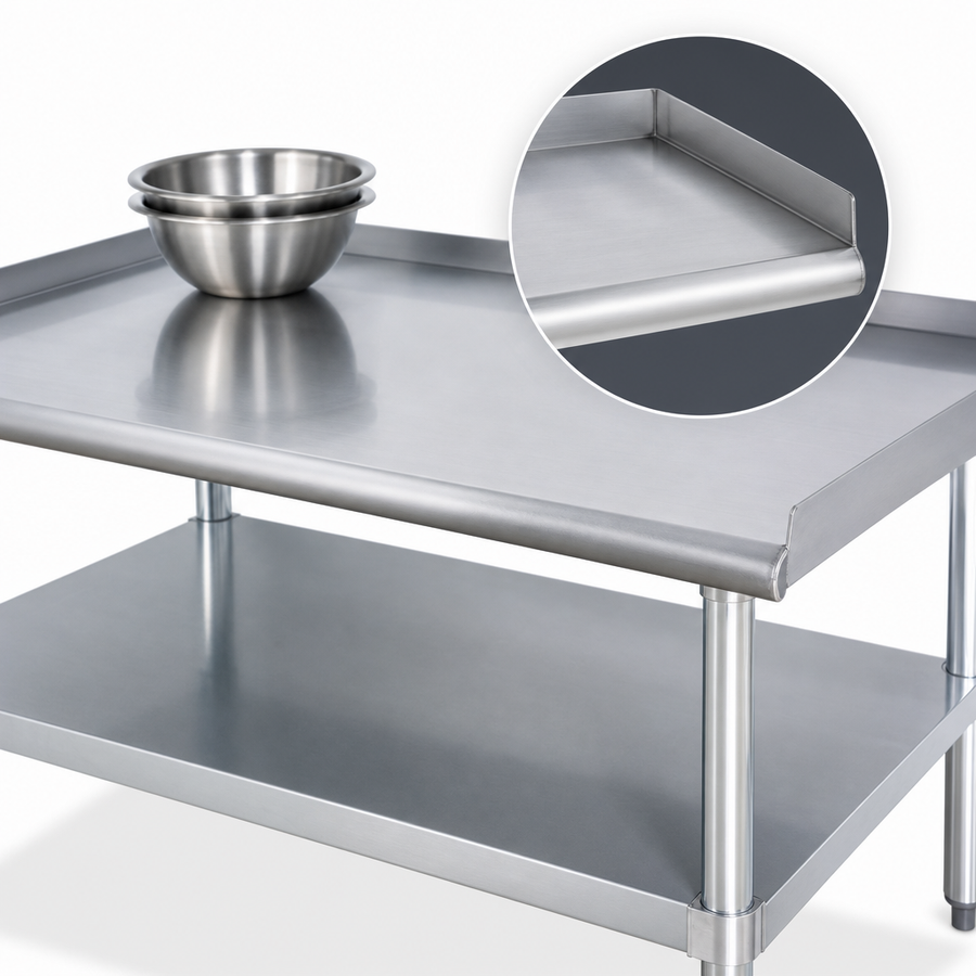 Reinforced Stainless Steel Top
