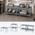 Thumbnail image #3 for Quantum Modular Wire Dunnage Rack, 24 x 24 x 34 Inch, Gray Epoxy Antimicrobial Finish