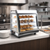 Thumbnail image #3 for Omcan Elite Series Countertop Heated Display Case, Full/Self-Service, 25-3/4-Inch Wide