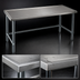 Thumbnail image #3 for Eagle Spec-Master Marine Series Stainless Steel Work Table, 60