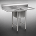 Thumbnail image #3 for Eagle Group 414 Series Freestanding 1-Compartment Sink with Left and Right Drainboards
