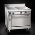 Thumbnail image #3 for Imperial Spec Series 36-Inch Heavy Duty Gas Range with Two 18-Inch Hot Tops and Standard Oven