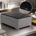 Thumbnail image #3 for Aspen Single-Burner Rectangular Countertop Induction Cooktop with Glass Top, Oak Wood Gray Wash