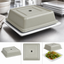 Thumbnail image #4 for Cambro Versa Camcover Square Fiberglass Plate Cover, 8-5/8 x 8-5/8 Inches Inside, 2-3/4 Inches High