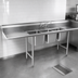 Thumbnail image #3 for Eagle Group 314 Series Three Compartment Stainless Steel Commercial Sink with Left Drainboard