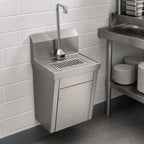 Thumbnail image #3 for Eagle Group BF-1-12-F Wall-Mounted Hands-Free Bottle Filler Station, Still Water, Stainless Steel, Filtration Kit