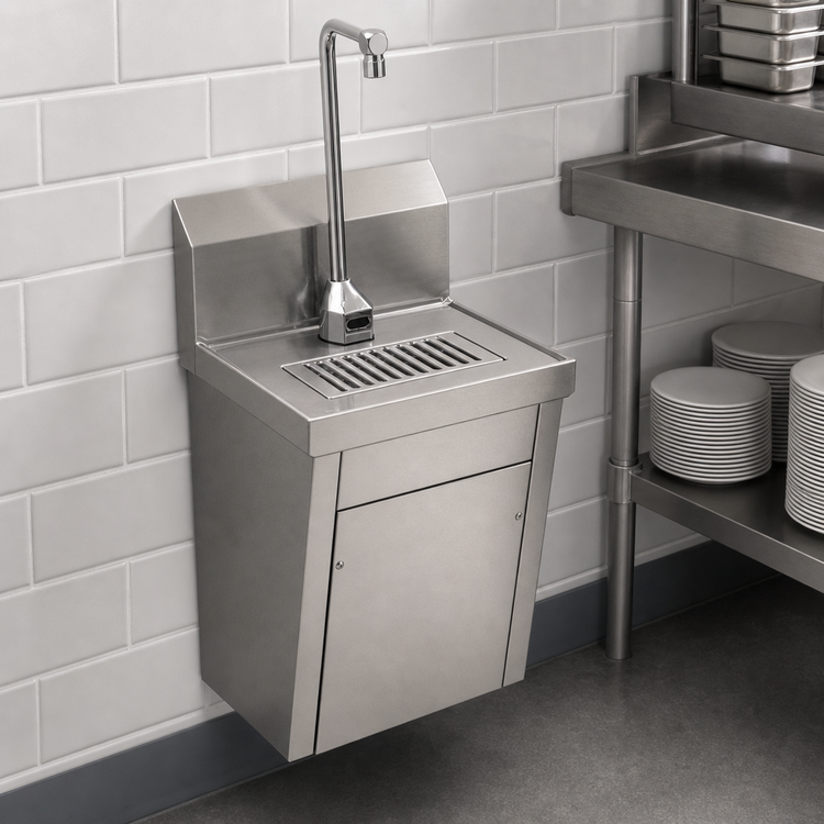 Product image #3 for Eagle Group Wall-Mounted Hands-Free Bottle Filler Station with 12-Inch Clearance and Filtration Kit