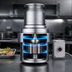 Thumbnail image #3 for InSinkErator SS-500™ 5 HP Complete Food Waste Disposer Package with 12-Inch Bowl and CC-202 Control Center