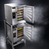 Thumbnail image #3 for AccuTemp Evolution Connected Double-Stack Boilerless Convection Steamer, 2-Compartment, 6-Pan Per Compartment, Electric, Stand-Mounted