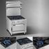 Thumbnail image #3 for Southbend Platinum Heavy Duty 32-Inch Modular Gas Countertop Range with (4) Open Burners