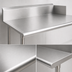 Thumbnail image #3 for John Boos Clean Straight Right-To-Left Dish Table, 60 x 30 Inches, 18 Gauge Stainless Steel