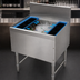 Thumbnail image #3 for Advance Tabco Prestige 48-Inch Stainless Steel Bar Ice Chest with 10-Circuit Cold Plate