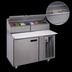 Thumbnail image #4 for Delfield LiquiTec 48-Inch Single-Section Refrigerated Pizza Prep Table with Raised Rails, 1 Door