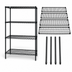 Thumbnail image #3 for Quantum Stationary Wire Shelving Starter Kit, 36