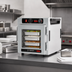 Thumbnail image #4 for Metro HotBlox Narrow 4-Pan Insulated Holding Cabinet, Countertop/Stacking, Clear Door, Analog Controls