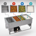 Thumbnail image #4 for Vollrath 3-Well Hot/Cold/Frozen Self-Contained Drop-In Food Well Unit, 120/208-240V