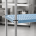 Thumbnail image #3 for QuadPlus Solid Blue Polymer Shelf Mat with MICROGARD Antimicrobial Protection, 60 x 21 Inches