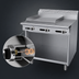 Thumbnail image #3 for Garland Cuisine Series 36-Inch Gas Heavy Duty Combination Top Range with Thermostatic 24-Inch Griddle, 12-Inch Hot Top, and Storage Base