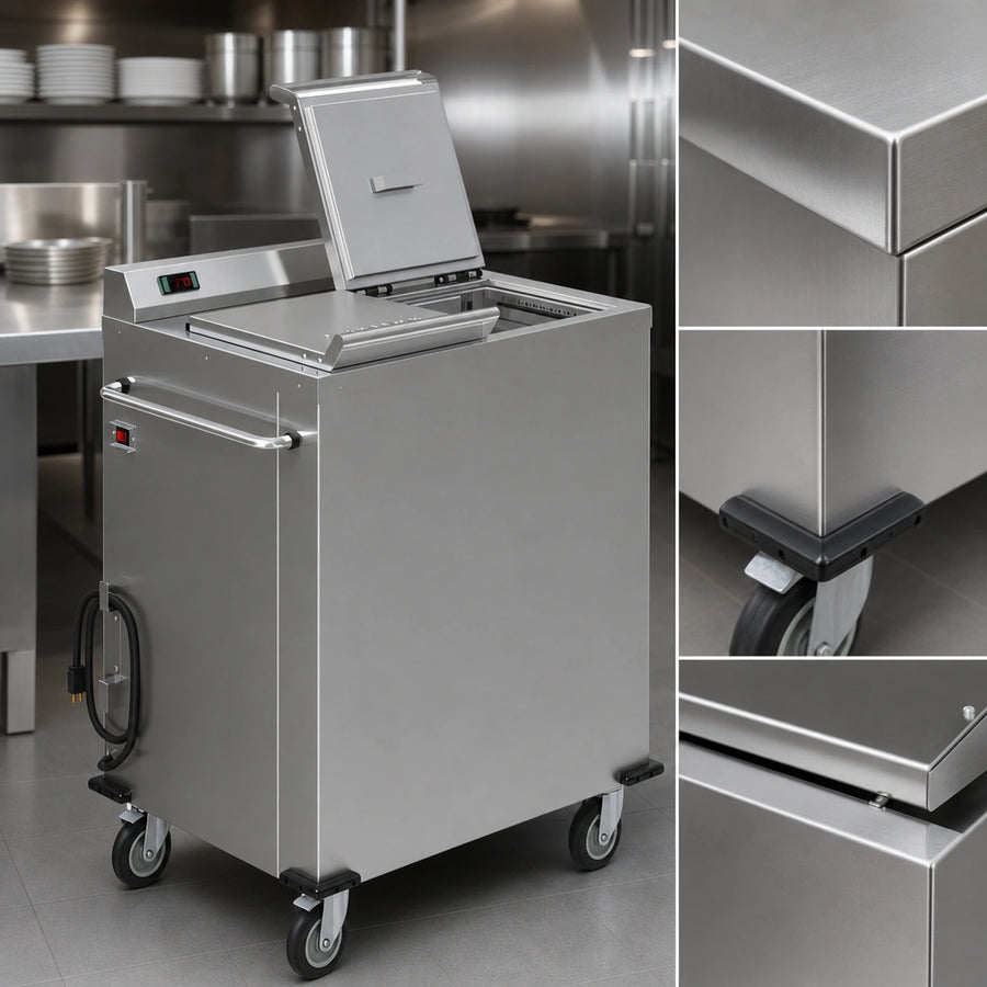 Heavy-Duty Stainless Steel Construction