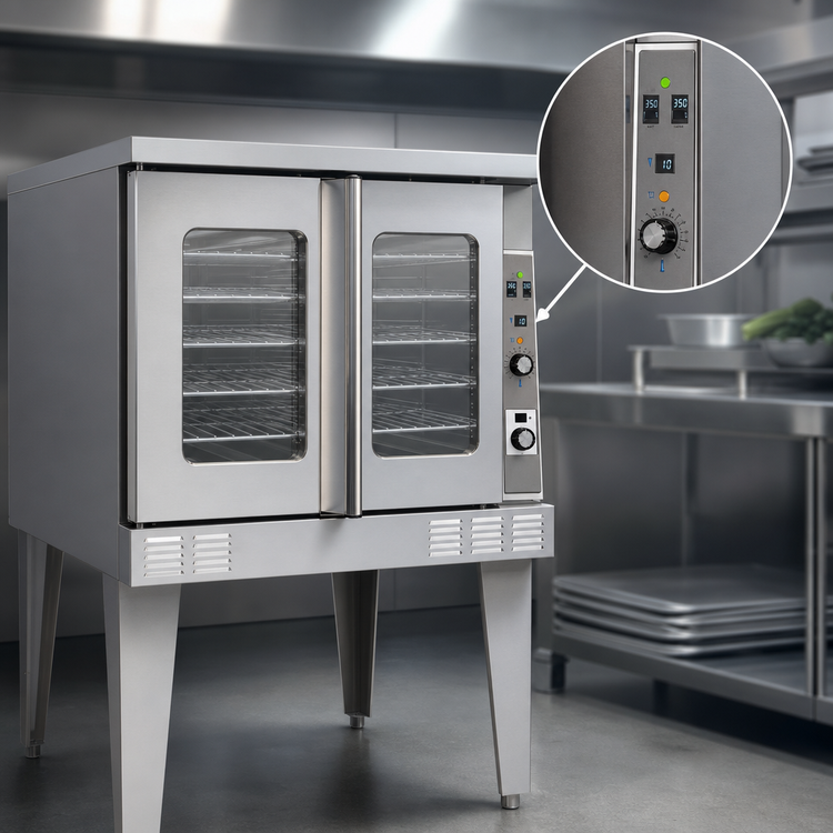 Product image #3 for Garland Master Series Full-Size Standard-Depth Single-Deck Electric Convection Oven with Solid-State Controls