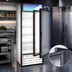 Thumbnail image #3 for Hoshizaki 1-Section Glass Door Freezer Merchandiser, 20.71 Cu. Ft., Bottom-Mount, White