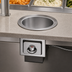Thumbnail image #3 for APW Wyott Drop-In Electric 7 Quart Round Food Warmer with Drain