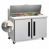 Thumbnail image #3 for Centerline by Traulsen 36-Inch Two-Section Mega Top Prep Table Refrigerator with Solid Left/Left Doors