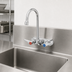 Thumbnail image #3 for T&S Brass Wall-Mount Workboard Faucet with 4-Inch Centers and 4-3/8-Inch Gooseneck Nozzle
