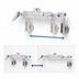 Thumbnail image #3 for T&S Brass B-0340-LN Wall-Mount Double Pantry Faucet