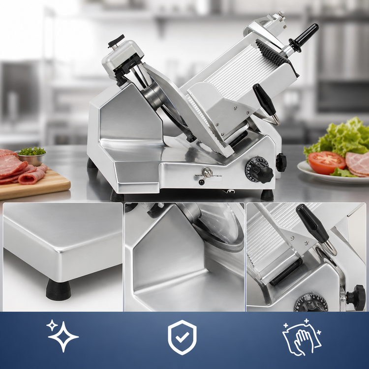 Product image #3 for Globe SG13A Premium Heavy-Duty Automatic Feed Commercial Slicer with 13-Inch Steel Knife