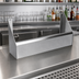 Thumbnail image #3 for CHOICE 61-Inch Single Stainless Steel Speed Rail with Keyhole Mounting
