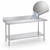 Thumbnail image #3 for Duke 72-Inch x 30-Inch Stainless Steel Work Table with 5-Inch Riser and Undershelf