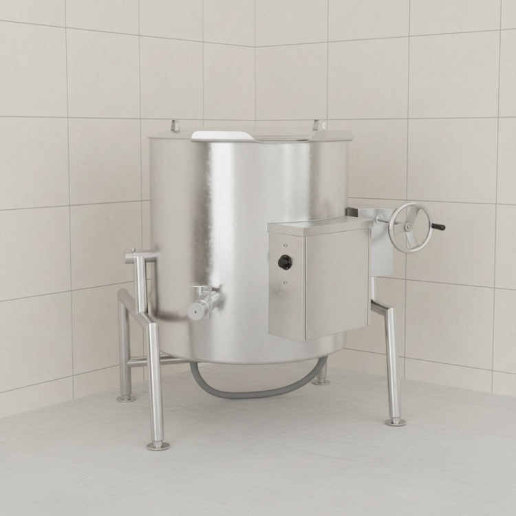 Product image #2 for Legion TWE-60 Tilting Electric Steam Kettle, 60-Gallon