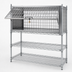 Thumbnail image #3 for 60-Inch Wide x 24-Inch Deep Stainless Steel Security Enclosure Kit with Flip-Up Door