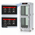 Thumbnail image #3 for Metro C5 8 Series Mobile Full-Height Pass-Thru Controlled Temperature Heated Holding Cabinet with Dutch Double Glass Doors