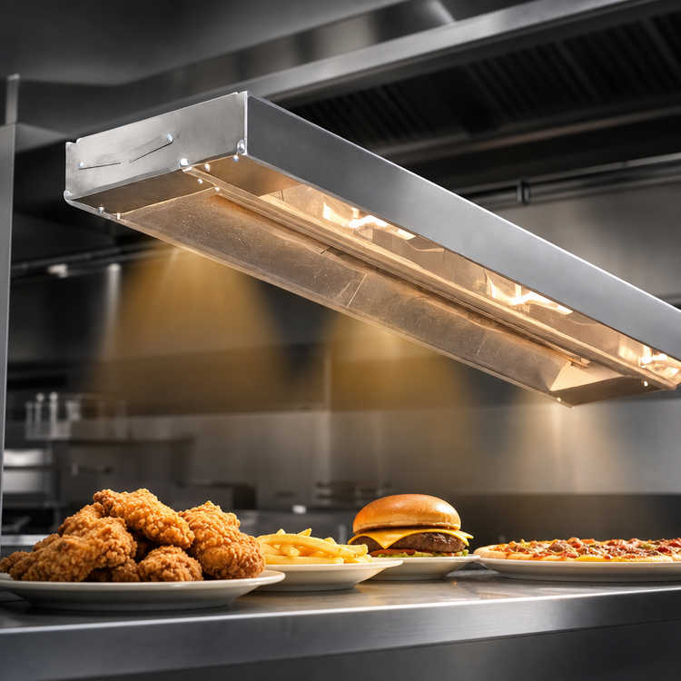 Product image #3 for Eagle RedHots 24-Inch Standard-Watt Lighted Single Strip Heat Lamp, 240V, 470W