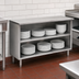 Thumbnail image #3 for Spec-Master Open Front Plate Cabinet, 60 Inch W x 15 Inch D, Stainless Steel