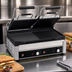 Thumbnail image #3 for Waring Panini Ottimo Double Italian-Style Panini/Flat Grill with Timer, 17 x 9.25 Inch Dual Cast Iron Plates, 240V