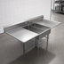Thumbnail image #3 for John Boos Pro-Bowl 2-Compartment Platter Sink with Left and Right Drainboards