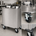 Thumbnail image #3 for Dinex DXPIDPH4E1012 Four-Silo Mobile Heated Plate Dispenser for 10-1/8 Inch Plates