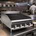 Thumbnail image #3 for Vollrath Heavy-Duty 60-Inch Countertop Charbroiler, Stainless Steel, Radiant/Lava Rock Heat