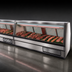 Thumbnail image #3 for Howard-McCray 40E Series 124.5-Inch Remote Red Meat Service Case, Stainless Steel, LED Lighting