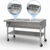 Thumbnail image #3 for Eagle Group 36-Inch Portable Electric Hot Food Table with 2 Dry Wells, Open Shelf Base