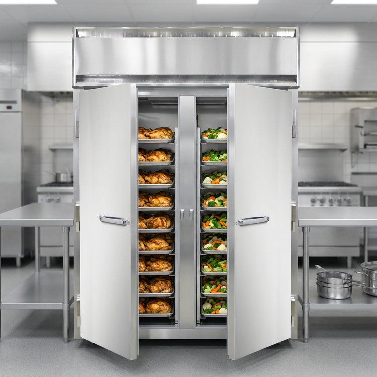 Product image #2 for Continental Refrigerator Designer Line DL2WI Two-Section Roll-In Warmer