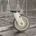 Thumbnail image #3 for Super Erecta Stainless Steel Cart-Washable Swivel Plate Caster, 6 Inch Polyurethane Wheel, 600 lb Capacity