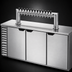 Thumbnail image #3 for Beverage-Air 78-Inch Direct Draw Beer Dispenser with 12-Tap Tower, 3 Solid Doors, and 4 Half-Keg Capacity