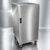 Thumbnail image #3 for Economy Stainless Steel Enclosed Patient Tray Cart, Single Door, 20-Tray Capacity