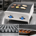 Thumbnail image #3 for Comstock-Castle Castle Series Countertop Radiant Gas Char-Broiler, 24 x 32 in. Frame, 24 x 24 in. Grill Area, Manual Controls